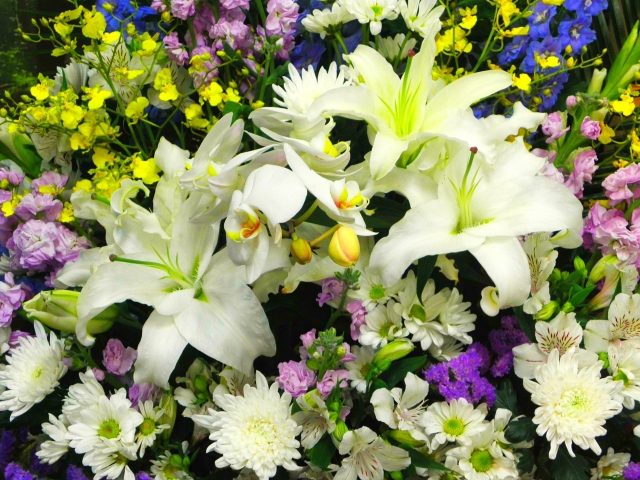 葬儀の花